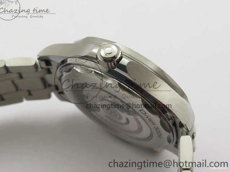 0324 Seamaster Diver 300M ORF 1:1 Best Edition Blue Ceramic Gray Dial on SS Bracelet A HighQuality 7867